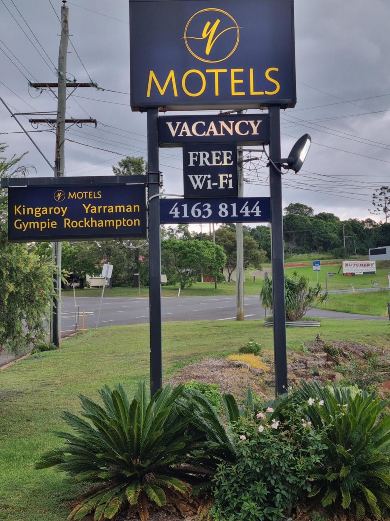 Y Motels Yarraman Kültér fotó